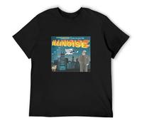 Sufjan Stevens Illinoise T-Shirt Mens Unisex Black Tees M