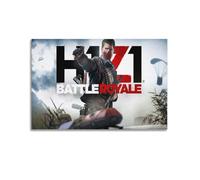 SUFOGBVG Poster décoratif sur toile Z1 Battle Royale Game - Affiches murales et impression d'art moderne pour chambre à coucher - 20 x 30 cm
