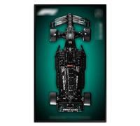 SuFunSu Tableau de montage mural pour Lego 42171 Mercedes-AMG F1 W14 E Performance, modèle de course pour adulte, cadeaux de collection pour support mural de voiture Lego (panneau mural uniquement)