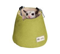 Sugar Glider Bed Pouch - Hamster Warm Bed, Sugar Glider Bonding Pouch, Sleeping Pouch Bag Warm Nest Bed for Sugar Glider Cage Accessories and Toys, Small Animals Cage Sleep Bag
