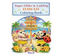 Sugar Glider & Ladybug - Hawaii Coloring Book