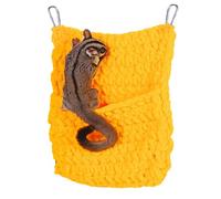 Sugar Glider Nest Pouch - Sac à suspendre pour petits animaux, nid de couchage et lit | Pour temps froid, maison pour animaux domestiques, maison, appartement, chambre et garage