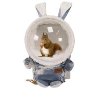 Sugar Glider Pochette de voyage portable pour petit animal (gris, bleu, taille L)