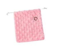 Sugar Glider Pochette souple pour petits animaux et animaux Hérisson écureuil Rose 19 x 16 cm