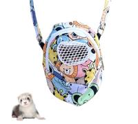 Sugar Glider Pouch Pet Travel Sling Pouch Ventilated Bonding & Travel Case