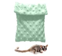 Sugar Gliders Sac de couchage chaud pour animal domestique | Maison de lit pour hamster, furet, écureuil, ouistiti, écureuil, ouistiti, autres petits animaux
