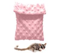 Sugar Gliders Sac de couchage - Petit sac de couchage pour animaux de compagnie, cachette de lit chaud, lit confortable pour animaux de compagnie, sac de couchage et grotte cachée pour petits animaux,