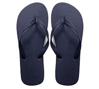 SUGAR ISLAND® Dames Filles Hommes été Plage Flip Flop Tongs Piscine chaussures-NAVY-7/8-MENS