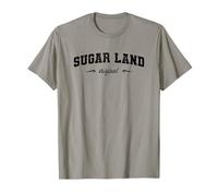Sugar Land Texas Retro Nom de Ville Natale Sugar Land T-Shirt
