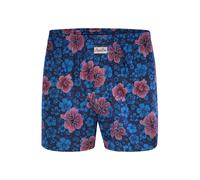 Sugar Pine Boxers ' Aloha Vera ' bleu / rose, Taille S