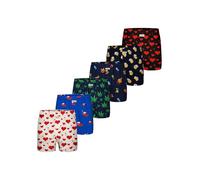 Sugar Pine Boxers avec imprimés amusants en 100 % coton, M