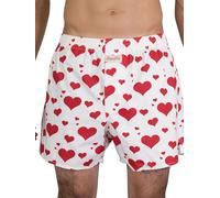 Sugar Pine Boxers-shorts pour homme avec motif cœurs, M
