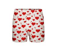 Sugar Pine Boxers ' Webboxershorts weit Motive Print ' blanc, Taille S