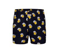 Sugar Pine Boxers ' Webboxershorts weit Motive Print ' jaune / noir, Taille XL