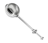 Sugar Shaker Duster - 7.09 Inch Powdered Sugar Shaker | Stainless Steel Flour Duster - 60g fine mesh spring handle sprinkler for spices, ideal for dusting desserts and pastries