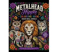 Sugar Skull Animals: Coloring Book