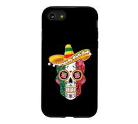 Sugar Skull Day of The Dead Cinco De Mayo Women Men Coque pour iPhone SE (2020) / 7/8