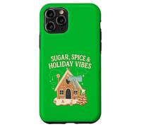 Sugar Spice Holiday Vibs Gingerbread Christmas Party Santa Coque pour iPhone 11 Pro
