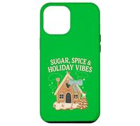 Sugar Spice Holiday Vibs Gingerbread Christmas Party Santa Coque pour iPhone 12 Pro Max