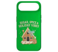 Sugar Spice Holiday Vibs Gingerbread Christmas Party Santa Coque pour iPhone Air