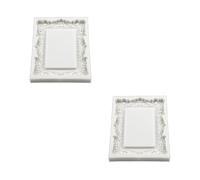 Sugarcraft Emporte-pièce en silicone en forme de cadre en relief pour décoration de gâteaux