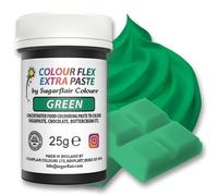 Sugarflair Colourflex Extra Paste, Colorant Alimentaire, Green, 25 g