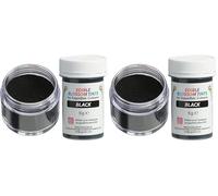 Sugarflair Colours Blossom Tint Dust Black - Colorant Alimentaire Poudre pour Gâteaux, Pâte à Sucre, Glaçage, Chocolat, Crème au beurre, Macarons - 5g (Lot de 2)