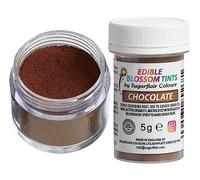 Sugarflair Colours Blossom Tint Dust Chocolate - Colorant Alimentaire Poudre pour Gâteaux, Pâte à Sucre, Glaçage, Chocolat, Crème au beurre, Macarons - 5g