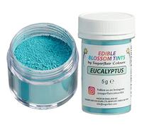 Sugarflair Colours Blossom Tint Dust Eucalyptus - Colorant Alimentaire Poudre pour Gâteaux, Pâte à Sucre, Glaçage, Chocolat, Crème au beurre, Macarons - 5g