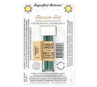 Sugarflair Colours Blossom Tint Dusting Forest Green - Vert Forêt - Alimentaires Comestibles pour Décorer Pâte de Sucre, Glaçage, Chocolat, Crème au Beurre, Macarons - 7ml