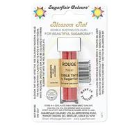 Sugarflair Colours Blossom Tint Dusting Rouge - Colorant Alimentaire pour Décorer Pâte de Sucre, Glaçage, Chocolat, Crème au Beurre, Macarons - 7ml
