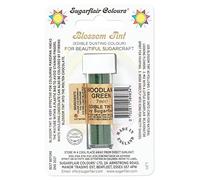Sugarflair Colours Blossom Tint Dusting Woodland Green - Marron Forêt - Alimentaires Comestibles pour Décorer Pâte de Sucre, Glaçage, Chocolat, Crème au Beurre, Macarons - 7ml