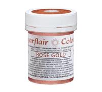 Sugarflair Colours Chocolate Colour Rose Gold - Or Rose - Colorant Alimentaire pour Chocolat pour Colorer le Chocolat, les Pralines - 35g