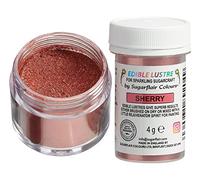 Sugarflair Colours Edible Lustre Sherry - Colorant Alimentaire, Couleurs pour les Gâteaux, Cupcakes, Chocolat, Pâtisseries, Desserts, Glaces, Cocktails - 4g