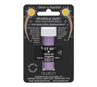 Sugarflair Colours Sparkle Dust Purple Shimmer - Violet - Poudre Étincelante Non Comestible pour Décorations de Gâteaux, Non-Edible, Non-Toxique - 2g