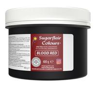 Sugarflair Colours Spectral Concentrated Paste Colours Blood Red, Colorant Alimentaire Pâte, Nourriture Dye pour Fondant et Massepain - 400g