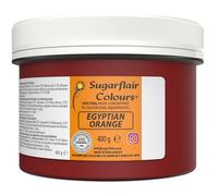 Sugarflair Colours Spectral Concentrated Paste Colours Egyptian Orange, Colorant Alimentaire Pâte, Nourriture Dye pour Fondant et Massepain - 400g