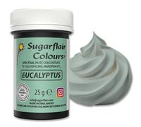 Sugarflair Colours Spectral Concentrated Paste Colours Eucalyptus - Eucalyptus - Colorant Alimentaire Pâte, Nourriture Dye pour Fondant et Massepain - 25g