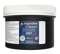 Sugarflair Colours Spectral Concentrated Paste Colours Navy Blue Marine, Colorant Alimentaire Pâte, Nourriture Dye pour Fondant et Massepain - 400g