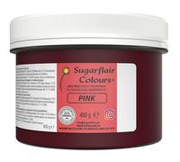 Sugarflair Colours Spectral Concentrated Paste Colours Pink, Colorant Alimentaire Pâte, Nourriture Dye pour Fondant et Massepain - 400g