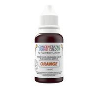 Sugarflair Edible Droplet Paint, Colorant Alimentaire, Orange, 14 ml