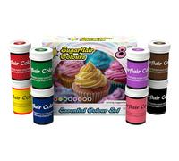 Sugarflair Paste Colour, Colorant Alimentaire, Mixed Essentials, Set/8