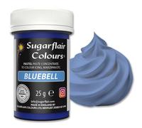Sugarflair Paste Colour, Colorant en Pâte, Pastel Bluebell, 25 g