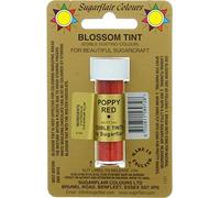 Sugarflair Poppy Red Edible Blossom Tints Food Colour Colouring Dust Powder