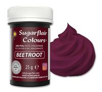Sugarflair Spectral Paste, Colorant Alimentaire en Pâte, Beetroot Red, 25 g