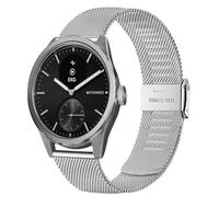 SUGARJAR 18MM Métal Bracelet Compatible avec Withings ScanWatch 38mm/ScanWatch 2 38mm/ScanWatch Light/Steel HR 36mm/Withings Move/Move ECG/Steel
