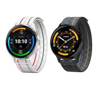 SUGARJAR 22 mm Deportiva Nailon Correas Compatible con Garmin Venu 3/Venu 2 de 45 mm,Vivoactive 4 (45 mm),Forerunner 255/265 para Femmes et Hommes