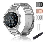 SUGARJAR Bracelet Acier Inoxydable Compatible avec COROS APEX 4 42mm/Apex 2 Pro, Bracelets de Remplacement 22mm Fermeture Rapide pour COROS Pace 3/Pace 4/Pace Pro pour Femmes Hommes