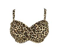 SugarShape Hauts de bikini 'Monaco' beige / marron chiné, Taille 70