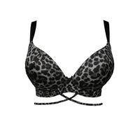 SugarShape Soutien-gorge 'Voilà' gris / noir, Taille 100